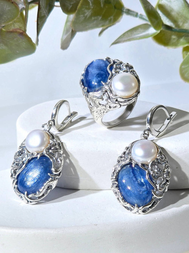 Серебряные серьги